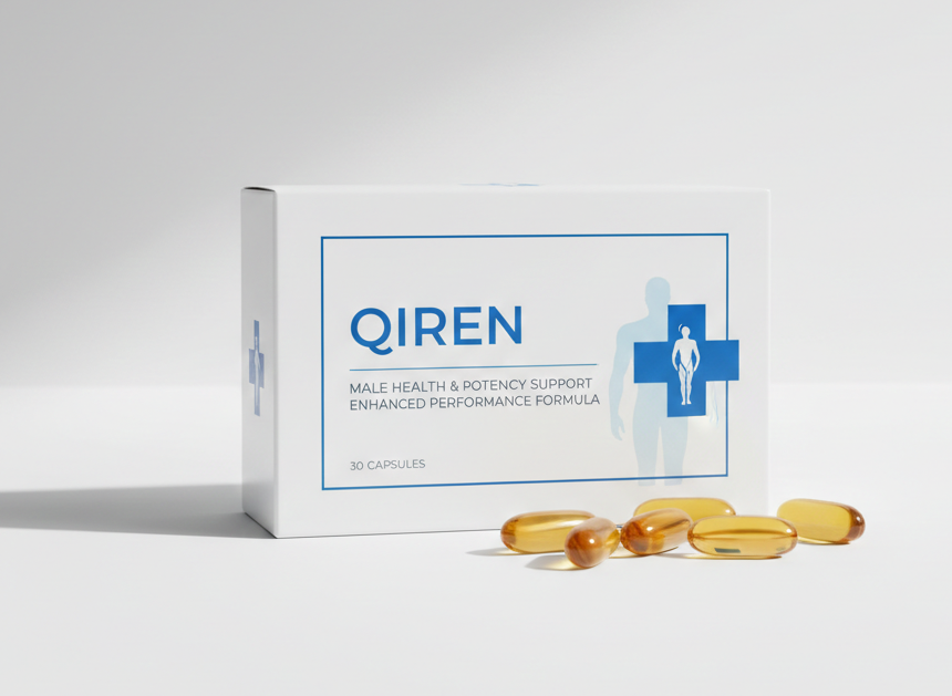 QIREN - Prémiový doplněk pro mužskou vitalitu, 30 kapslí